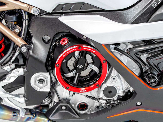 DBK Special Parts | TOO03 - BMW | RED | Motorölverschluss Kappe | passend für BMW S 1000 R / RR / XR / M 1000 R / RR / XR & R 1300 GS - Modelle