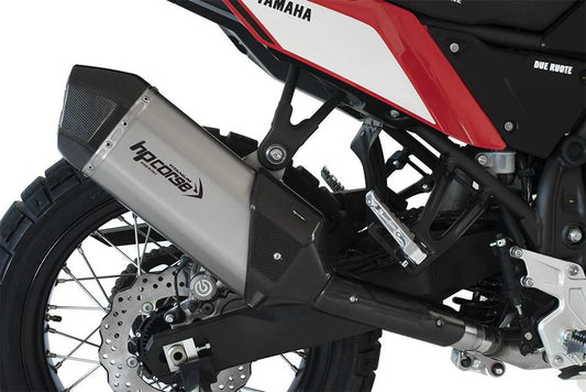 HPCorse SPS Endschalldämpfer | mit E-Nummer | Titan | passend für Yamaha Tenere 700 - Modelle