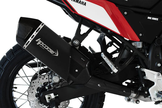 HPCorse SPS Endschalldämpfer | mit E-Nummer | Ceramic-Schwarz | passend für Yamaha Tenere 700 - Modelle