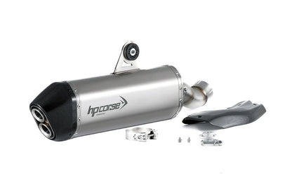 HPCorse SPS Carbon Endschalldämpfer | mit E-Nummer | Satin | passend für BMW R 1250 GS / Adventure - Modelle (2018-2024)