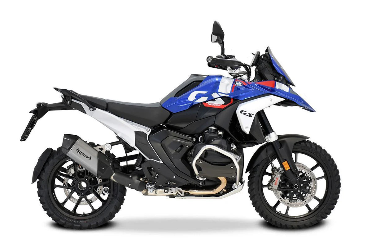 HPCorse SPS Carbon Endschalldämpfer | Kurz | mit E-Nummer | Titan | passend für BMW R 1300 GS / Adventure - Modelle (2023-2025)