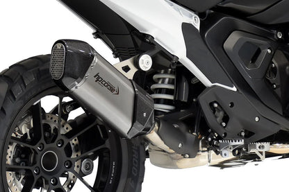 HPCorse SPS Carbon Endschalldämpfer | Kurz | mit E-Nummer | Titan | passend für BMW R 1300 GS / Adventure - Modelle (2023-2025)