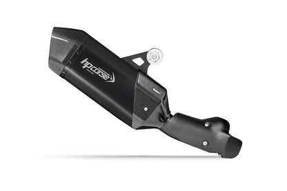 HPCorse SPS Carbon Endschalldämpfer | Kurz | mit E-Nummer | Titan-Schwarz | passend für BMW R 1300 GS / Adventure - Modelle (2023-2025)