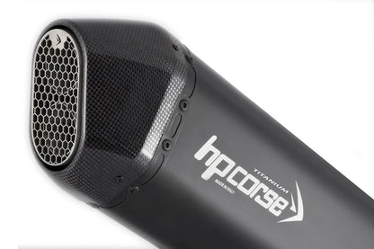 HPCorse SPS Carbon Endschalldämpfer | Kurz | mit E-Nummer | Titan-Schwarz | passend für BMW R 1300 GS / Adventure - Modelle (2023-2025)
