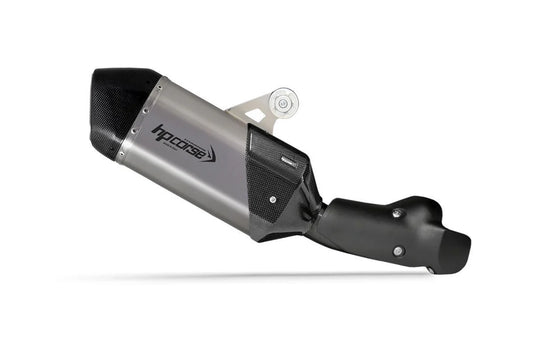 HPCorse SPS Carbon Endschalldämpfer | Kurz | mit E-Nummer | Titan | passend für BMW R 1300 GS / Adventure - Modelle (2023-2025)
