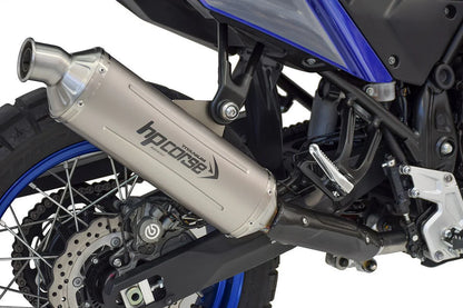 HPCorse SP-2 Endschalldämpfer | mit E-Nummer | Titan | passend für Yamaha Tenere 700 - Modelle