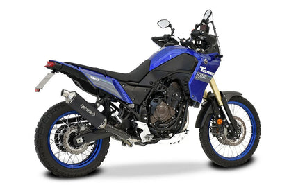 HPCorse SP-2 Endschalldämpfer | mit E-Nummer | Titan-Schwarz | passend für Yamaha Tenere 700 - Modelle