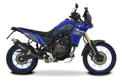 HPCorse SP-2 Endschalldämpfer | mit E-Nummer | Titan-Schwarz | passend für Yamaha Tenere 700 - Modelle