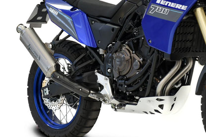 HPCorse SP-2 Endschalldämpfer | mit E-Nummer | Titan | passend für Yamaha Tenere 700 - Modelle
