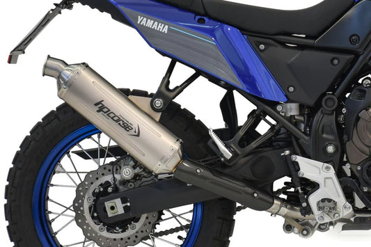 HPCorse SP-2 Endschalldämpfer | mit E-Nummer | Titan | passend für Yamaha Tenere 700 - Modelle