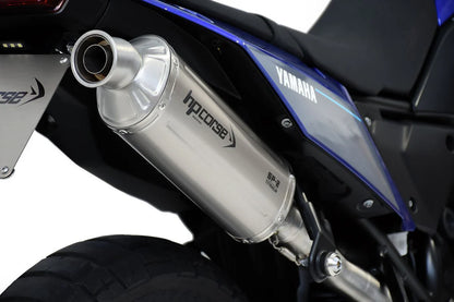 HPCorse SP-2 Endschalldämpfer | Hoch | mit E-Nummer | Titan | passend für Yamaha Tenere 700 - Modelle