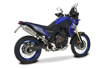 HPCorse SP-2 Endschalldämpfer | Hoch | mit E-Nummer | Titan | passend für Yamaha Tenere 700 - Modelle