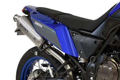 HPCorse SP-2 Endschalldämpfer | Hoch | mit E-Nummer | Titan | passend für Yamaha Tenere 700 - Modelle