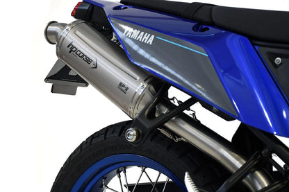 HPCorse SP-2 Endschalldämpfer | Hoch | mit E-Nummer | Titan | passend für Yamaha Tenere 700 - Modelle