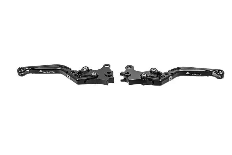 Touratech Brems- und Kupplungshebel Set | ABE | klappbar | verstellbar | lang | passend für KTM 790 Adventure / R & KTM 890 Adventure / R & Husqvarna Norden 901 - Modelle