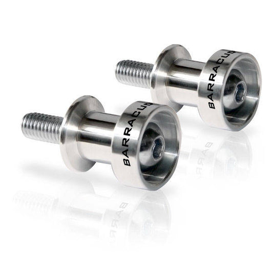 Barracuda Aufnahmebuchsen - Bobbins | M10 | Aluminium silber eloxiert