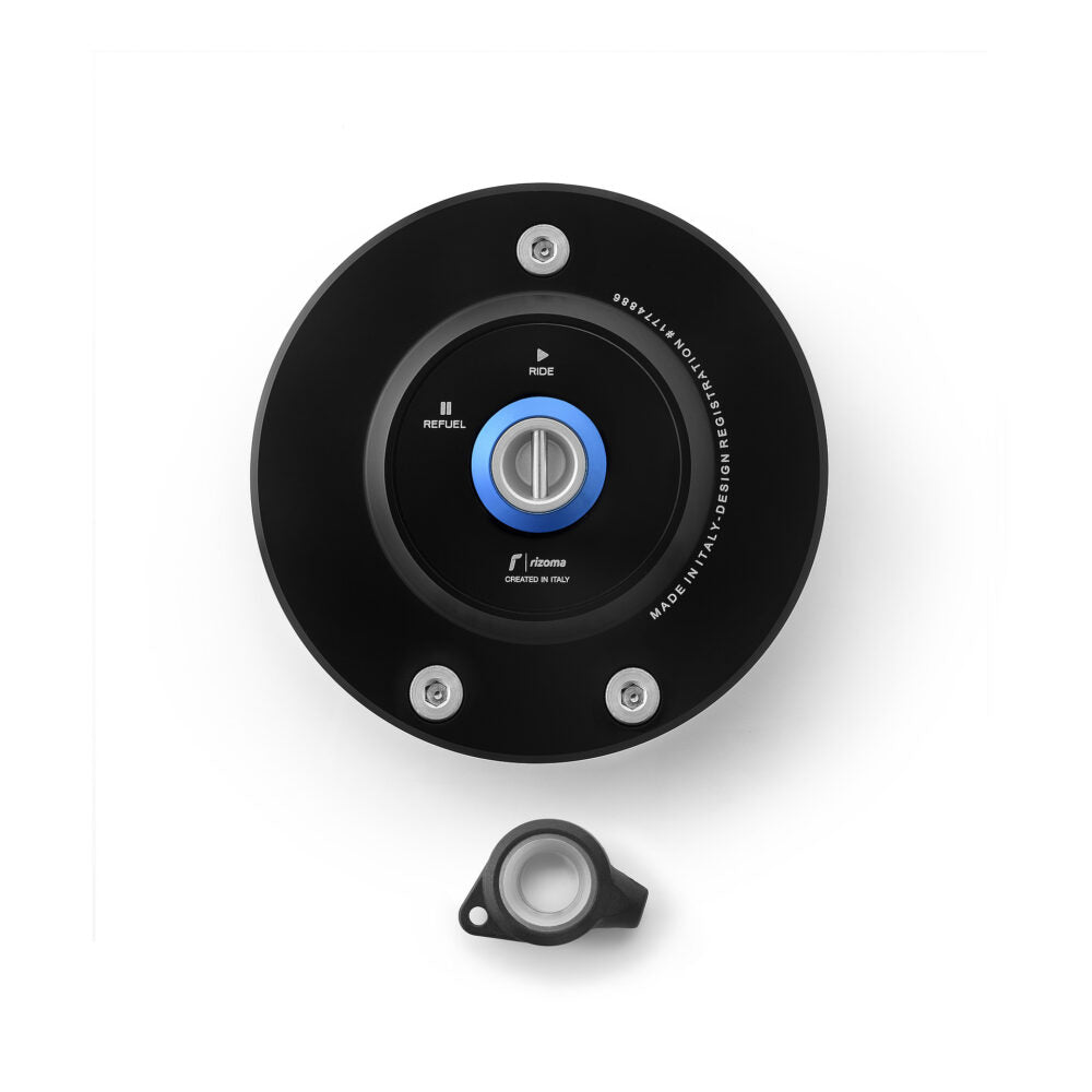Rizoma Tankdeckel Street | ohne TÜV/ABE | Key-Lock-System | schwarz