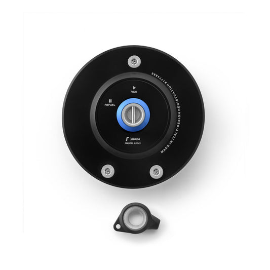 Rizoma Tankdeckel Street | ohne TÜV/ABE | Key-Lock-System | schwarz