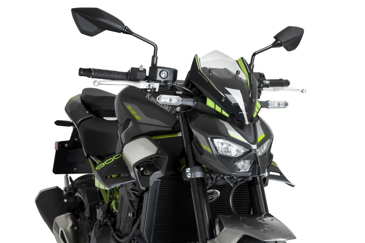 PUIG D12 Spoiler | ABE | graphics | passend für Kawasaki Z900 / SE - Modelle (2025-2026)