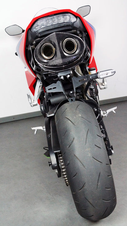 Bodis OVAL Q1-SN Slip-On | mit E-Nummer | Edelstahl-Schwarz | passend für Honda CBR 600 RR - Modelle (2024-)