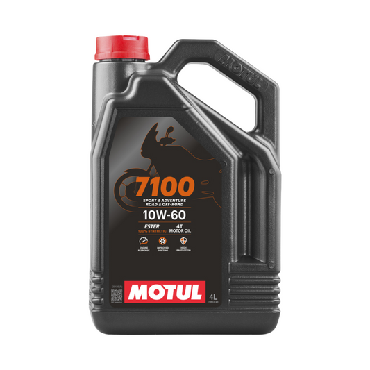Motul 7100 Motoröl | 4-Takt | 10W-60 | 100% synthetik | 4L Kanister