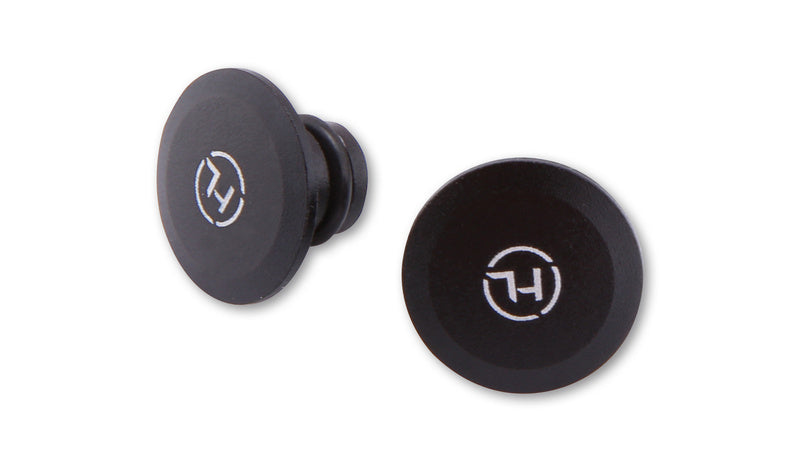 HIGHSIDER | Abdeckkappen | M10 | CNC | schwarz-matt | PAAR