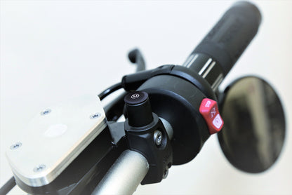 HIGHSIDER | Abdeckkappen | M10 | CNC | schwarz-matt | PAAR