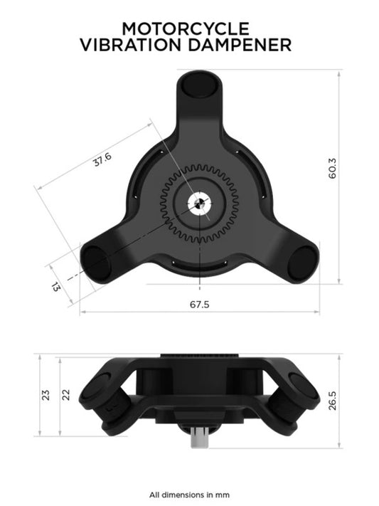 QUAD LOCK Vibrationsdämpfer | Motorrad