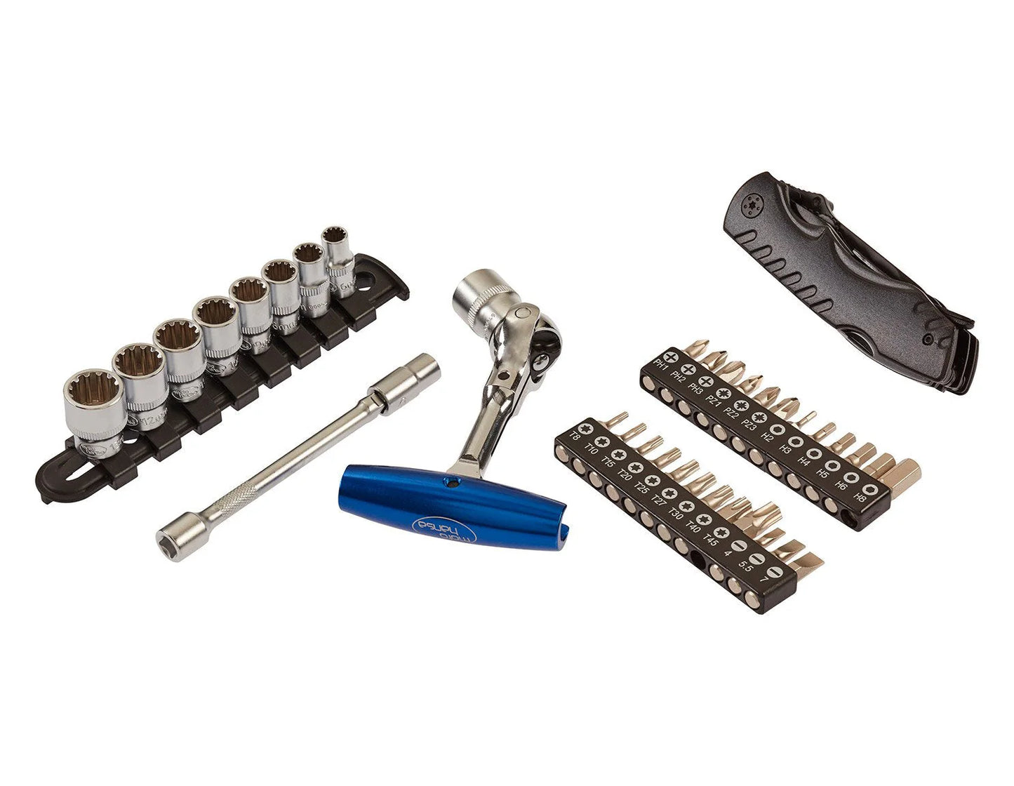 Motohansa Tools | Triple Black Pro Enduro | 38-teilig | Werkzeugset