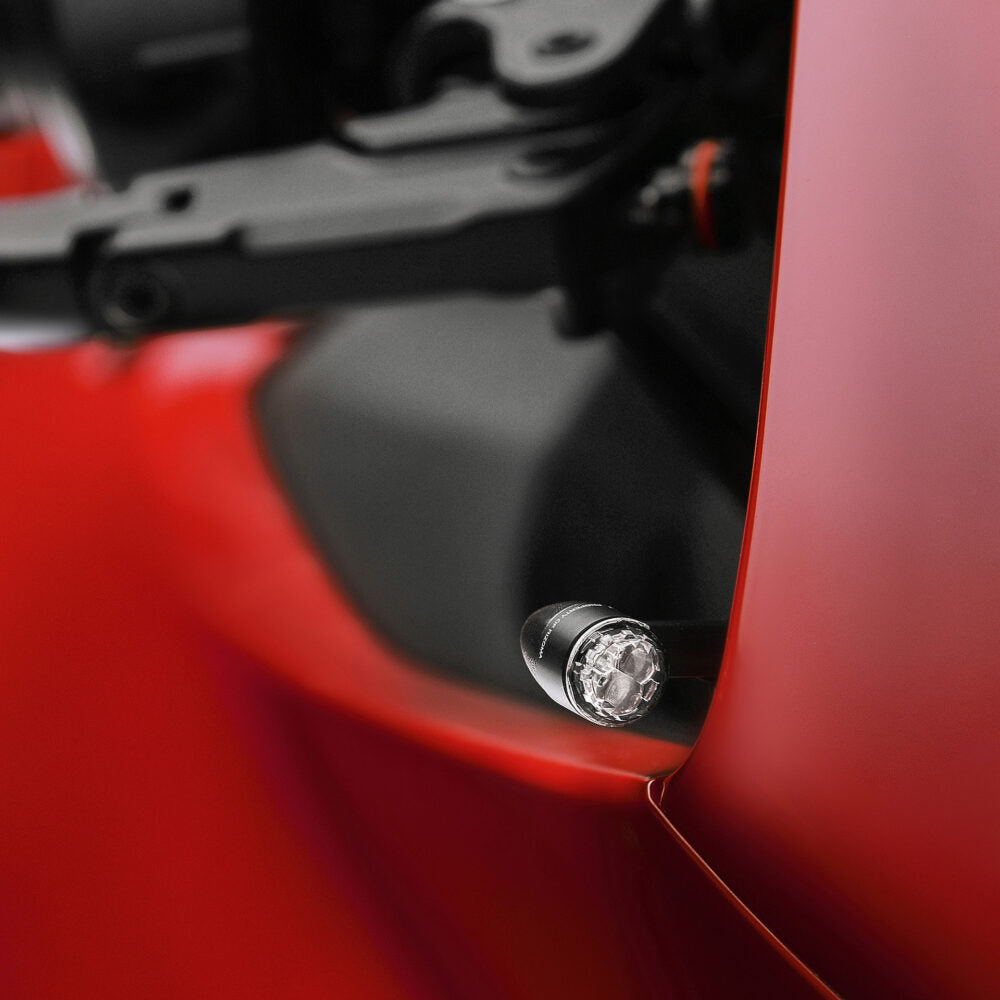 Rizoma Light Unit LED-Blinker | mit ECE | PAAR | vorne/hinten | mattschwarz eloxiert