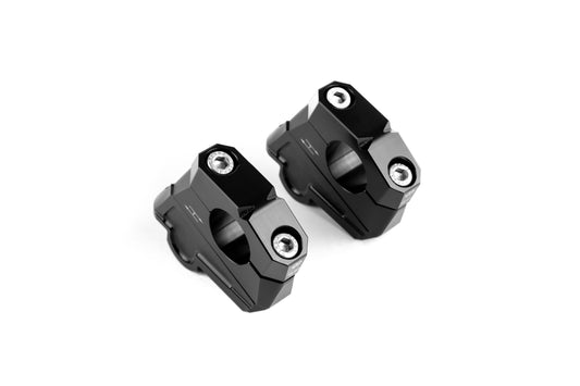 Gilles | Lenkererhöhung | Schwarz | passend für BMW R 1300 GS (2023-2025) & R 1300 GS Adventure (2024-2025) - Modelle