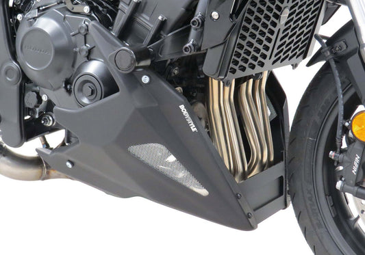 Bodystyle Bugspoiler | Raceline | schwarz-matt | mit ABE | passend für Honda CB1000 Hornet / SP (SC86) - Modelle (2025)