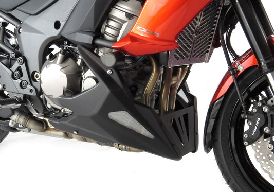 Bodystyle Bugspoiler | Raceline | schwarz-matt | mit ABE | passend für Kawasaki Versys 1100 / SE (LZT10A) - Modelle (2025)