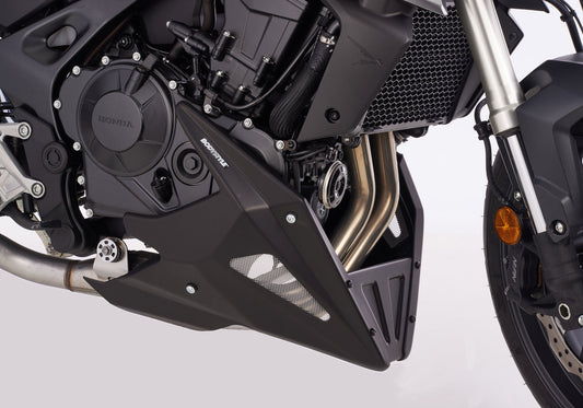 Bodystyle Bugspoiler | Raceline | schwarz-matt | mit ABE | passend für Honda CB750 Hornet (RH24) - Modelle (2025)