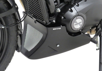Bodystyle Bugspoiler | Raceline | schwarz-matt | mit ABE | passend für Triumph Speed 400 (T0B0) - Modelle (2024-2025)