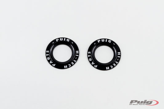 PUIG Achsprotektor PHB19 | schwarz | vorne | passend für Kawasaki Z900 / SE - Modelle (2025-2026)