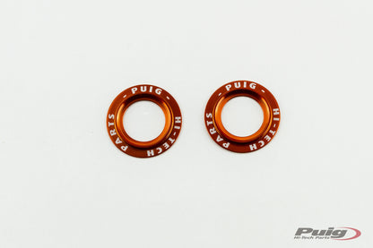 PUIG Achsprotektor PHB19 | orange | vorne | passend für Kawasaki Z1100 / SE - Modelle (2026)