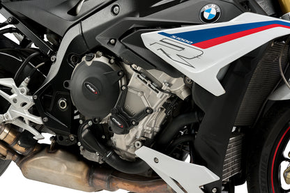 PUIG Motordeckelschoner | 3-teilig | schwarz | passend für BMW S 1000 XR - Modelle (2015-2019)