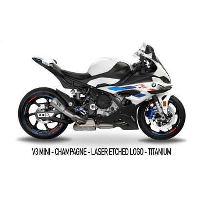 Austin Racing V3 Mini | Slip-On | E-Nummer | passend für BMW S 1000 RR - Modelle (2019-2024)