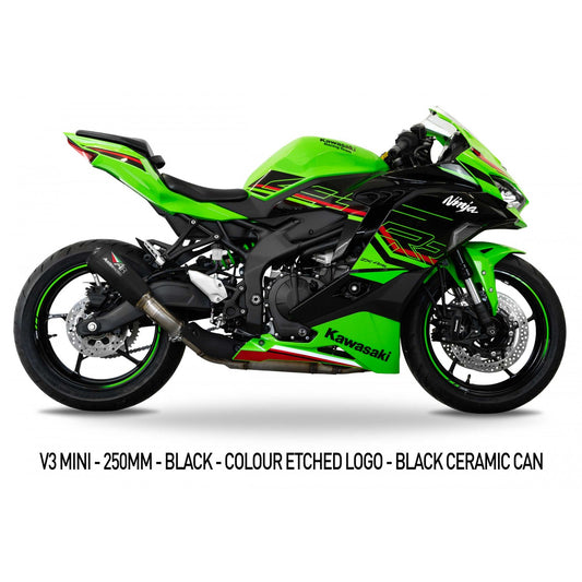 Austin Racing V3 Mini | Slip-On | E-Nummer | passend für Kawasaki ZX-4R & ZX-4RR - Modelle (2023-2024)