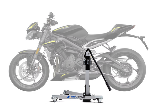 MAX2H central stand EVOLIFT suitable for Triumph Street Triple 765 RS (2017-) | The ORIGINAL | Complete set