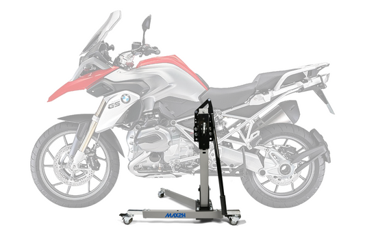 MAX2H Zentralständer EVOLIFT passend für BMW R 1200 GS (LC) Triple/Black/Rallye (2013-2016) | für div. Zubehör Sturzbügel