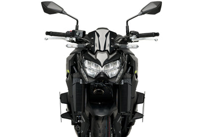 PUIG Downforce Naked Side Spoiler | mit ABE | schwarz | passend für Kawasaki Z900 - Modelle (2020-2024)