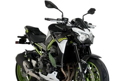 PUIG Downforce Naked Side Spoiler | mit ABE | grün | passend für Kawasaki Z900 - Modelle (2020-2024)