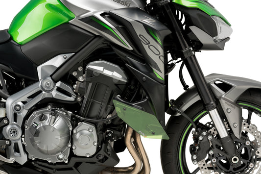 PUIG Downforce Naked Side Spoiler | mit ABE | grün | passend für Kawasaki Z900 - Modelle (2017-2019)