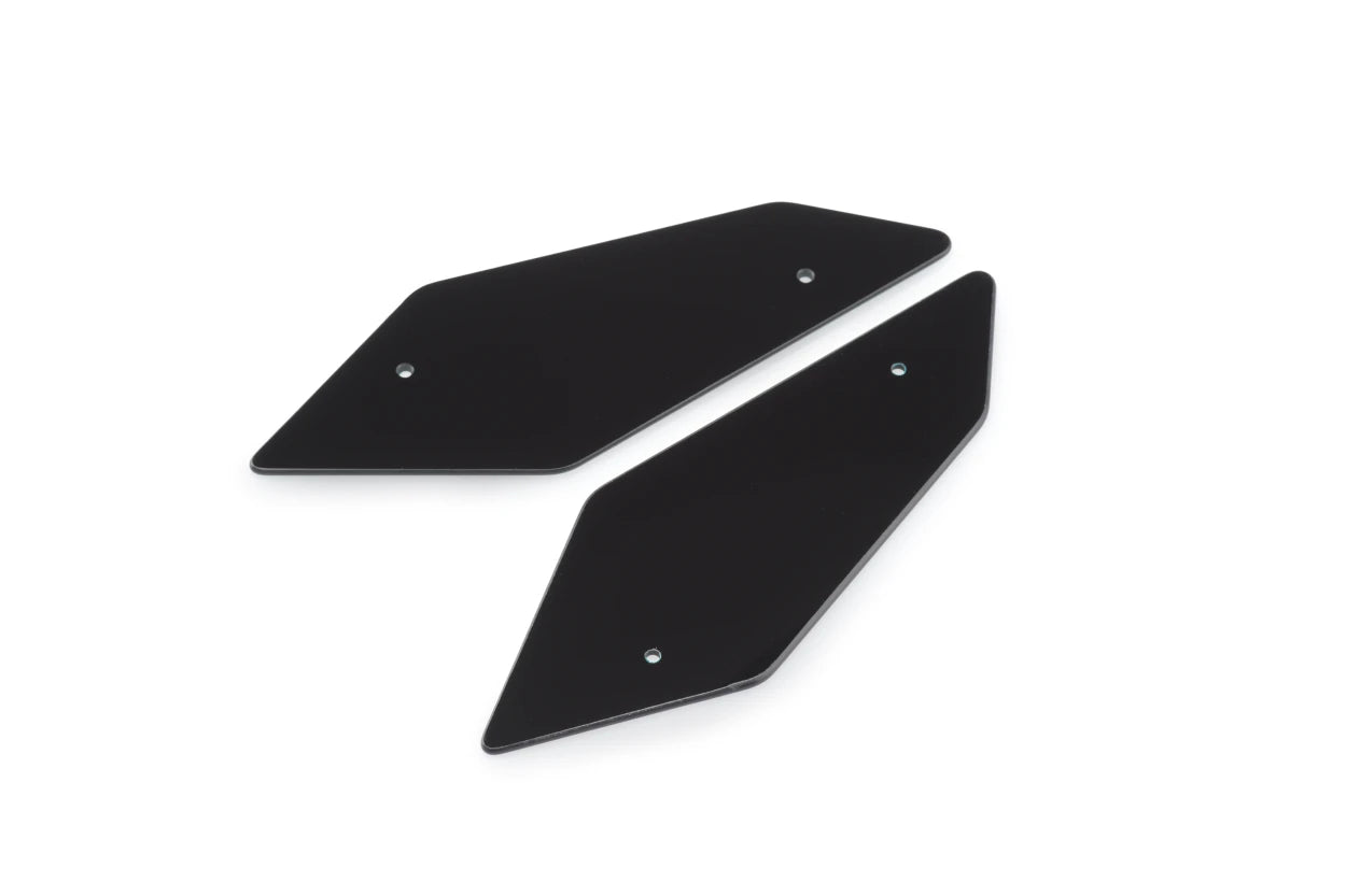 PUIG Downforce Naked Side Spoiler | mit ABE | schwarz | passend für Kawasaki Z650 - Modelle (2020-2024)