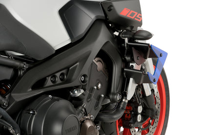 PUIG Downforce Naked Side Spoiler | mit ABE | blau | passend für Yamaha MT-09 / SP - Modelle (2017-2020)