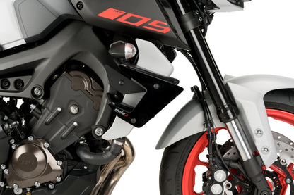 PUIG Downforce Naked Side Spoiler | mit ABE | schwarz | passend für Yamaha MT-09 / SP - Modelle (2017-2020)