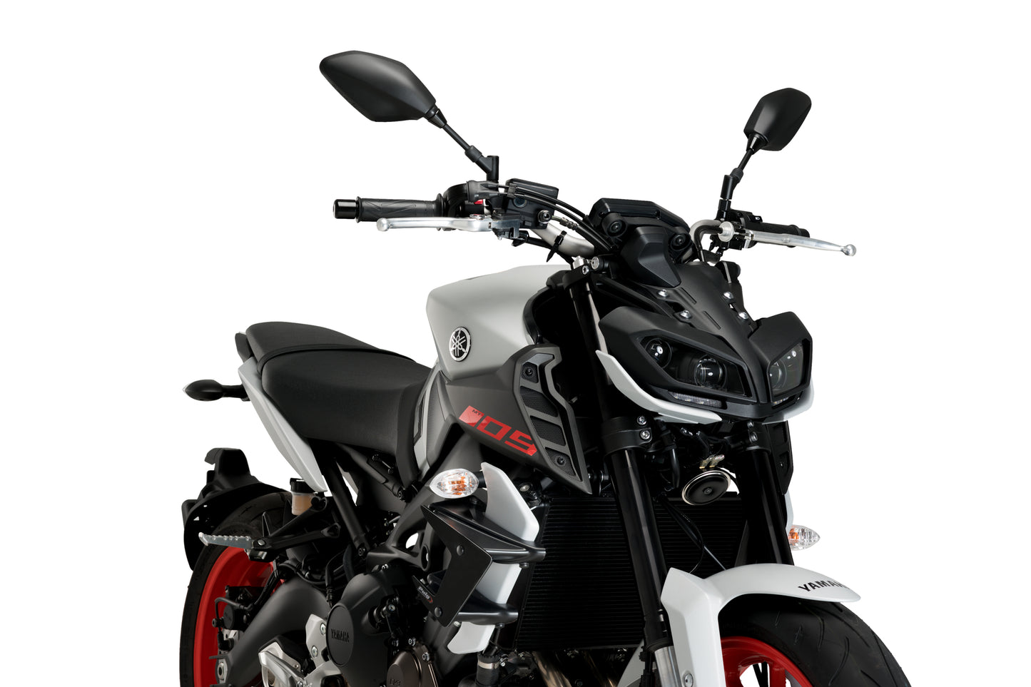PUIG Downforce Naked Side Spoiler | mit ABE | schwarz | passend für Yamaha MT-09 / SP - Modelle (2017-2020)