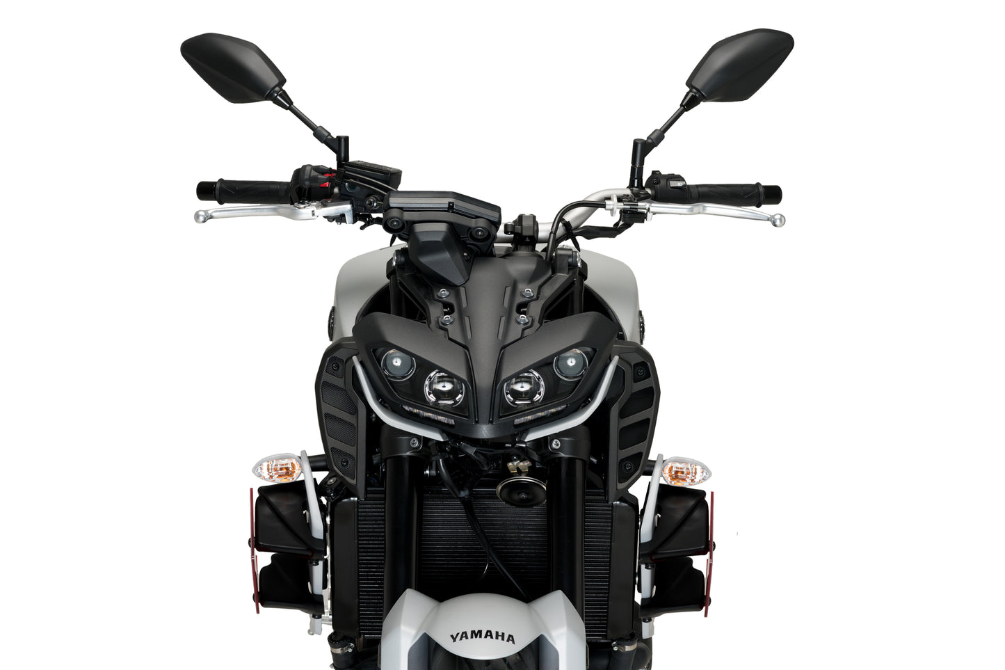 PUIG Downforce Naked Side Spoiler | mit ABE | rot | passend für Yamaha MT-09 / SP - Modelle (2017-2020)